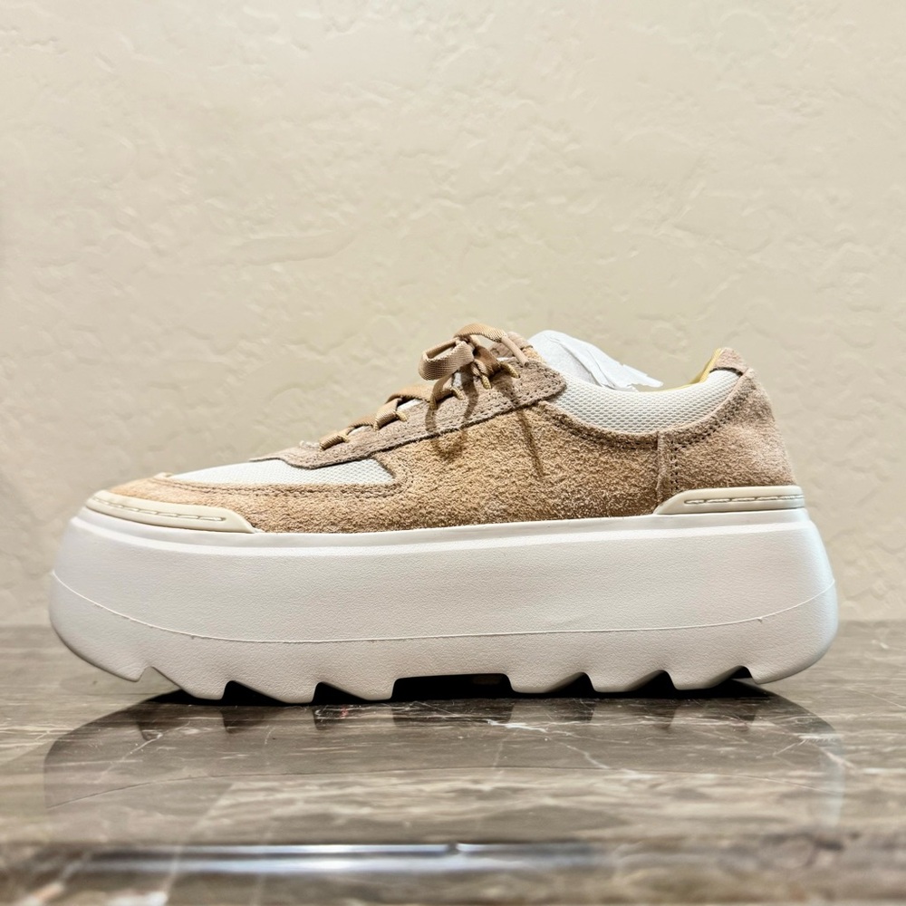 NEW UGG Marin Mega Lace Platform Suede Shoes